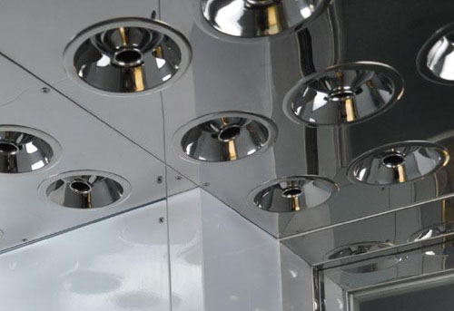 頂吹風(fēng)淋室采用頂部送風(fēng)吹淋 頂吹風(fēng)淋室采用頂部送風(fēng)吹淋